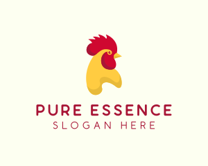 Poultry Rooster Chicken  logo design