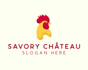 Poultry Rooster Chicken  logo design