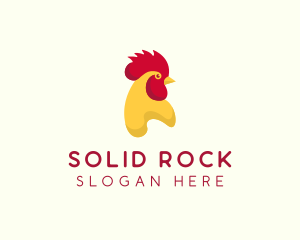 Poultry Rooster Chicken  logo design