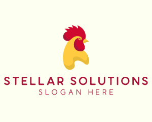 Poultry Rooster Chicken  logo design