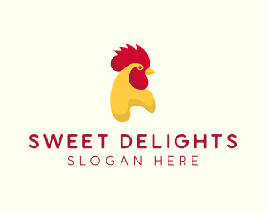 Poultry Rooster Chicken  logo design