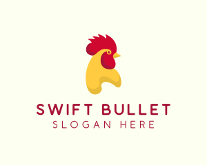 Poultry Rooster Chicken  logo design