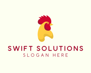 Poultry Rooster Chicken  logo design