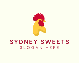 Poultry Rooster Chicken  logo design