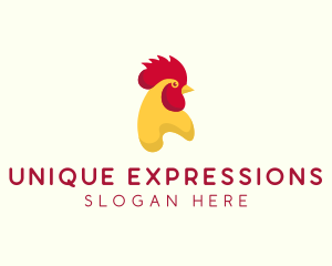 Poultry Rooster Chicken  logo design