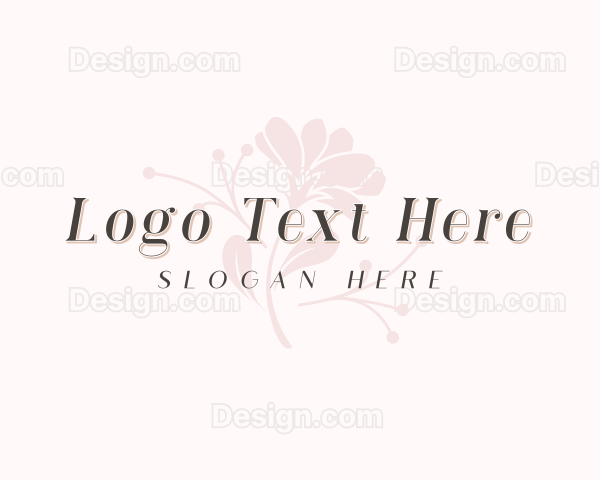 Nature Flower Plant Logo