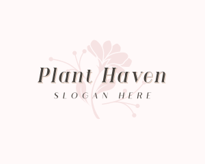 Nature Flower Plant logo design