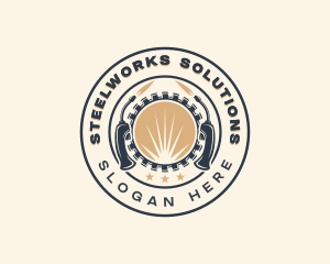 Mechanical Industrial Welding logo design