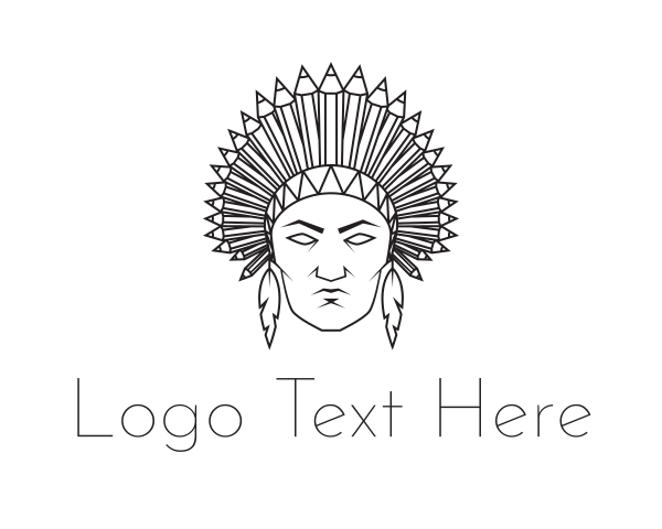 Native American logo example 1