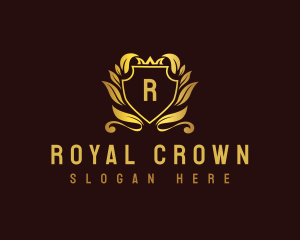 Royal Crown Crest logo design