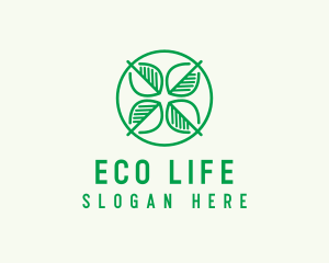 Herbal Leaf Eco logo design