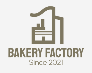 Industrial Factory Building logo design