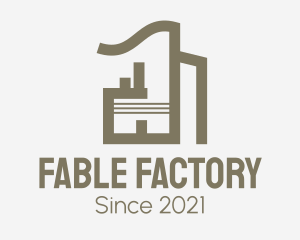 Industrial Factory Building logo design