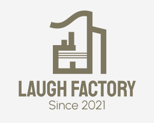 Industrial Factory Building logo design