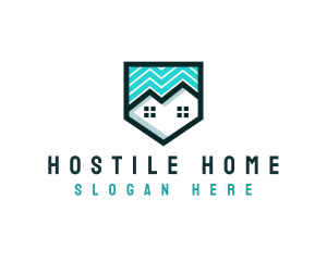 Home Builder Roof logo design