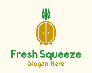 Pineapple Fruit Cupboard Doors logo design