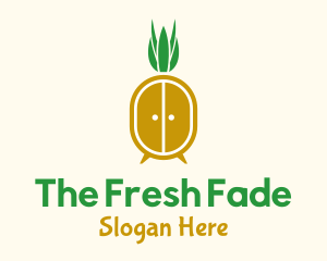 Pineapple Fruit Cupboard Doors logo design