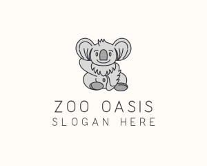 Toy Koala Zoo logo design