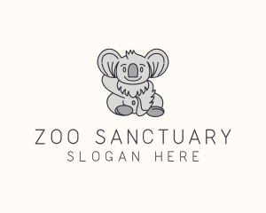 Toy Koala Zoo logo design