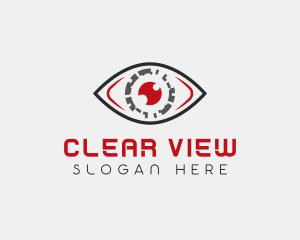 Cyber Eye Vision logo design