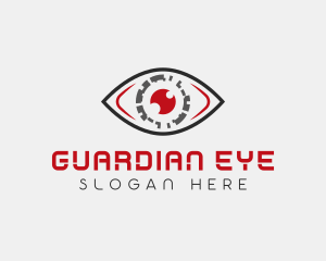 Cyber Eye Vision logo design