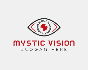 Cyber Eye Vision logo design