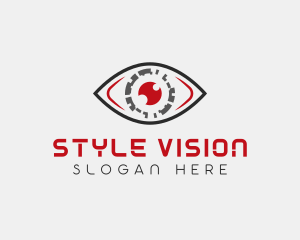 Cyber Eye Vision logo design