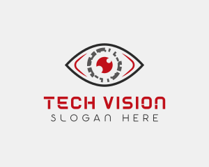 Cyber Eye Vision logo design