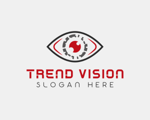 Cyber Eye Vision logo design