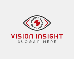 Cyber Eye Vision logo design