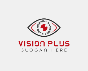 Cyber Eye Vision logo design