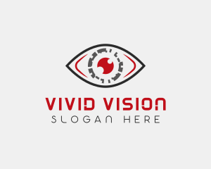 Cyber Eye Vision logo design