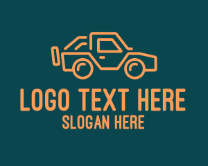 Style - Modern Style Jeep SUV logo design
