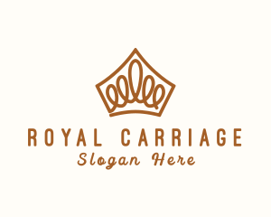 Beauty Pageant Royal Crown logo design