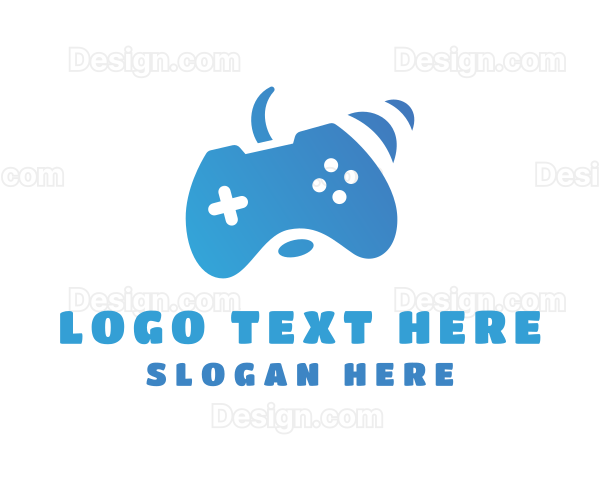 Vibrating Game Controller Logo