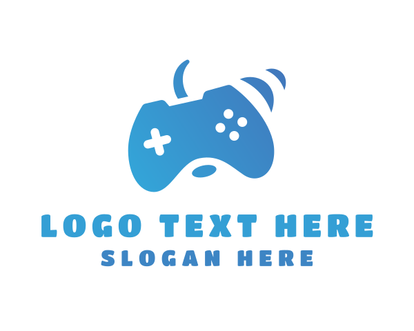 Vibrate logo example 4