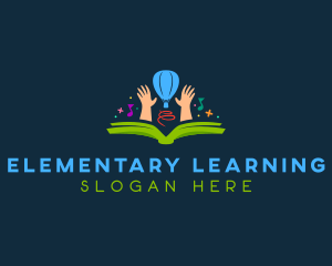 Child Learning Book  logo design