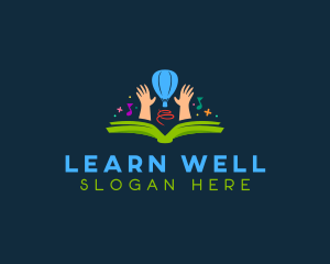 Child Learning Book  logo design