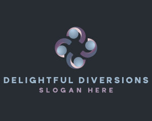 Abstract Organization Community logo design