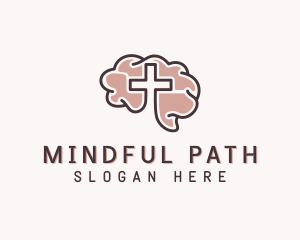 Brain Mental Health Psychiatry logo design