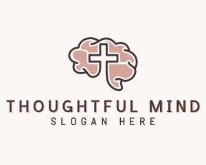 Brain Mental Health Psychiatry logo design