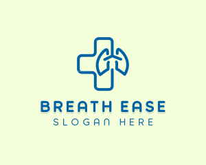 Respiratory Hospital Lung Care logo design