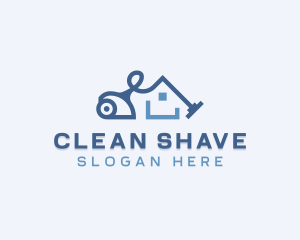 Vacuum Cleaning Disinfection logo design