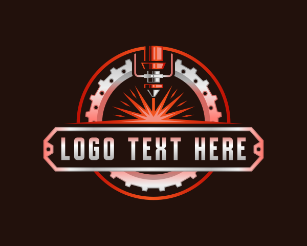 Laser logo example 3