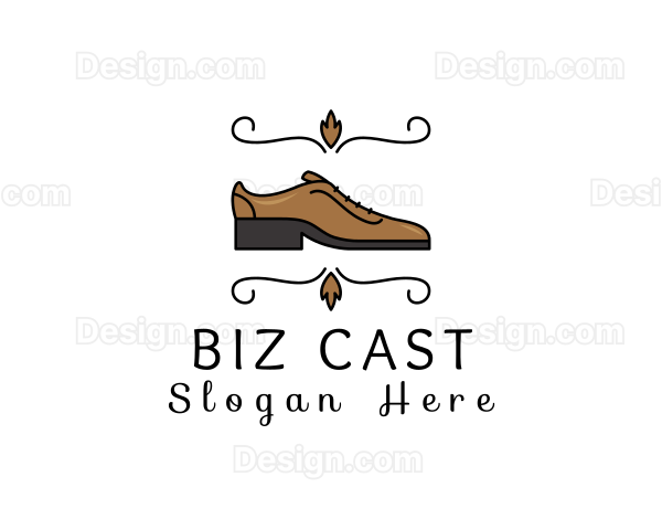 Smart Mens Leather Shoe Logo