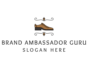 Smart Mens Leather Shoe logo design