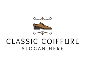 Smart Mens Leather Shoe logo design