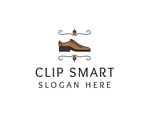 Smart Mens Leather Shoe logo design