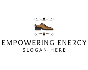 Smart Mens Leather Shoe logo design