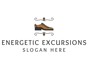 Smart Mens Leather Shoe logo design